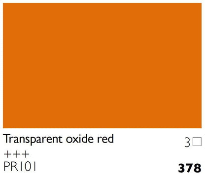 Cobra Artist Water Mixable Oil Colour - Transparent Oxide Red 40ml Tube
