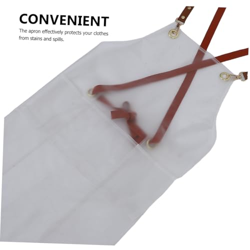 Thick Material Waterproof Oil Bib Pockets for Artists Chefs and Home Use