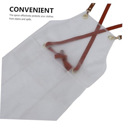 Thick Material Waterproof Oil Bib Pockets for Artists Chefs and Home Use