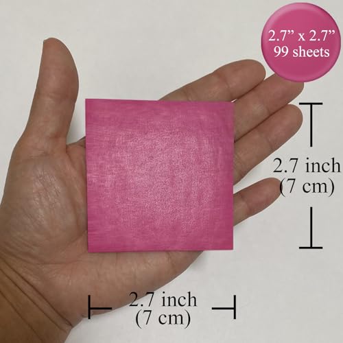Translucent Wax Paper, Kite Paper, Glassine Papers. Suitable for Making Window Stars, Waldorf Stars (Classic, 2.7 x 2.7 inch) - color: Classic, 2.7 x 2.7 inch