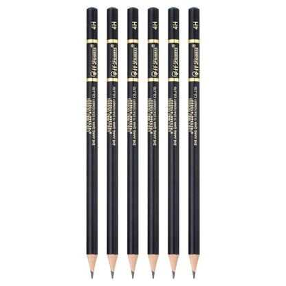 PATIKIL 6Pcs Drawing Pencils for Sketching, 4H Refill Sketch Pencils for Drawing, Graphite Art Pencil Set Professional Resistant Lead for Painting Shading Artist Office Supplies - size: 4H