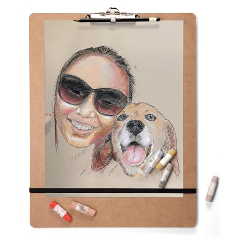 Officemate 13.25" x 17" Portable Sketch Board for Artists, Classrooms, or Design & Drafting (83090) - size: Medium