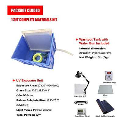 Tianiuseen Screen Printing Kit Silk Printing Press Equipment Material 3 Color 4 Station Screen Printer Screen Printing Flash Dryer Drying Cabinet and UV Exposure Unit for T-Shirt DIY