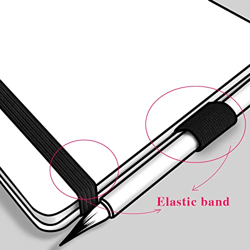 Watercolor Paper Sketchbook,5x5 Inch Mixed Media Notebook,140lb/300gsm Artist Heavyweight Paper,20 Sheets Small Travel Drawing Journal for Adults,Painting,Watercolors,Art Supplies,Rose Rabbit - color: 5x5 inch-300gsm-rose rabbit