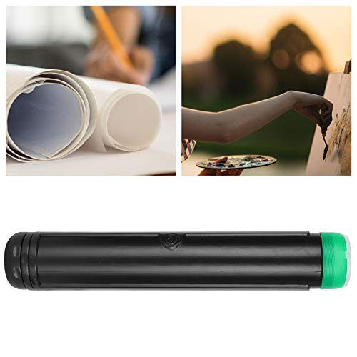 Telescopic Drawing Storage Tube | Italian Style Thickened Case Holds Posters & Paintings Up to 43.3in | Art Portfolio for Home/Studio/Travel | 2 - in - 1 Expandable