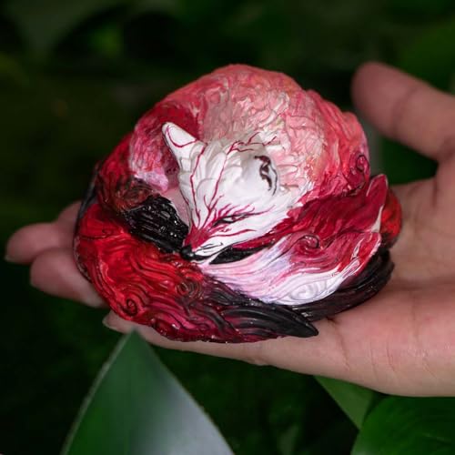 Nine Tailed Fox Mold, 3D Animal Resin Epoxy, Soap, Candle DIY - color: Nine-Tailed Fox
