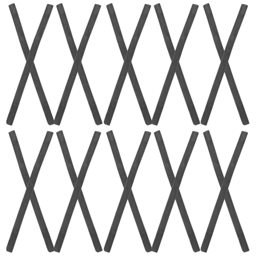 NUOBESTY 20pcs Compressed Charcoal Sticks for Drawing and Sketching, Professional Black Charcoal Pencils with 7-9mm Diameter, for Students and Artists’ Shading and Painting