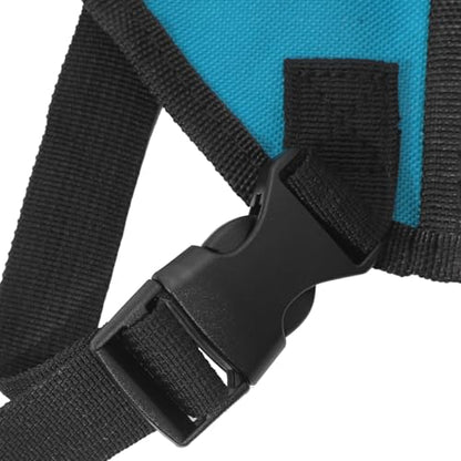 ORFOFE Gardening Apron with Multi-pocket Tool Storage Sleeveless Work Apron for Men and Women Sky-blue Artist and Garden Toolkit Protector for Clean Clothes
