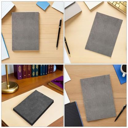 Uonlytech 200 Sheets A4 Carbon Transfer Paper Graphite Tracing Paper for Artists and Crafters Black Single-Sided Transfer Sheets for Canvas Woodworking and Metal Art Projects