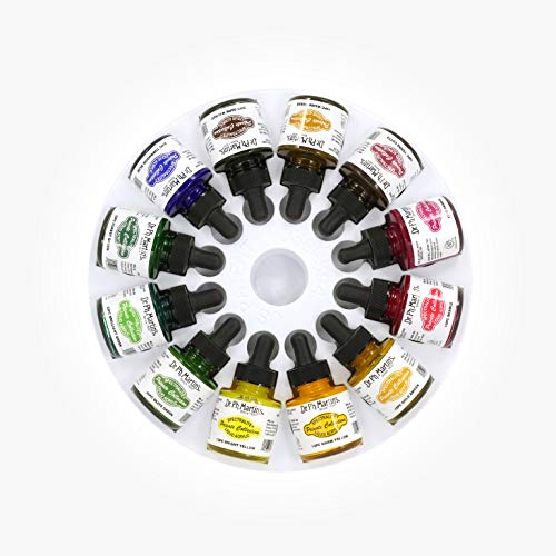 Dr. Ph. Martin's Spectralite Private Collection Liquid Acrylics Bottles, 1.0 oz, Set of 12 (Set 2) (800956-XXX)