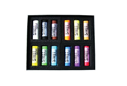 Jack Richeson 427375 Street Stix Pastels (Set of 12)