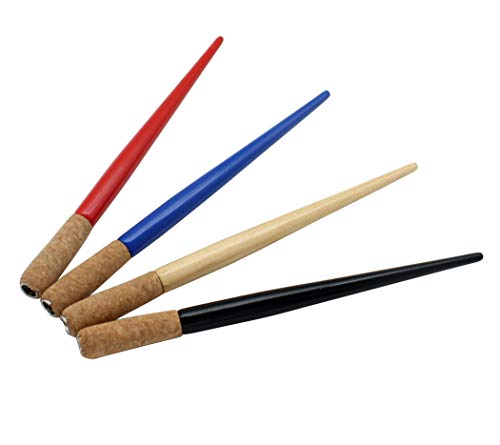 Hillento Comic Dip Pen Holder Set, Manga Calligraphy Set, Includes 4 Dip Pen Holder with 5 Nibs for Lettering Skiching, Art, Writing, Signatures, Calligraphy