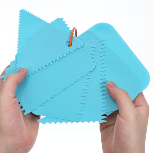 11 PCS Catalyst Wedge for Painting Plastic Texture Tools Paint Scrapers Tool for Texture Art on Canvas Putty Acrylic Plaster Art Pottery Scraper Tool