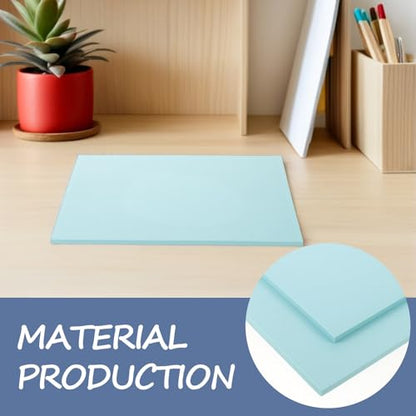 AUTSUPPL 2pcs Rectangle Linoleum Blocks for Carving Rubber Stamps, Large Format Design with User-Friendly Texture and Smooth Carving Surface, for DIY Rubber Stamps and Printmaking Workshops