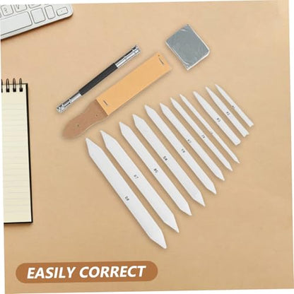 Homoyoyo Blending Stumps and Tortillions Set and Pencil Extension Tool 33pcs with Sandpaper Pencil Sharpener Versatile Media Compatibility and Precision Tools Combination for Outdoor