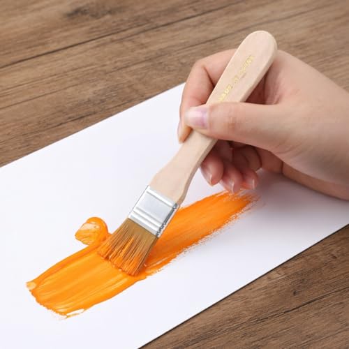 8 Pcs Plastic Paint Scraper, Acrylic Swipe Painting Tools with Brush Paint Scraper Plastic Painting Swipe Accessories Acrylic Pouring Tools for Acrylics Technique