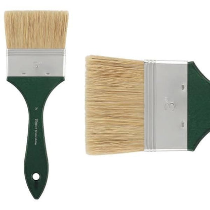Creative Mark Bonn Bristle Blend Mottler Brush - Mottler Synthetic Hair Paint Brush for Large Scale Work, Acrylic or Oil Paint, and Artists - 3 Inch - size: 3 in
