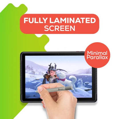 PicassoTab A10 Drawing Tablet • No Computer Needed • Stylus Pen, Pro Drawing Apps & Tutorials • 10" Screen, 6GB+128GB, Android 14 • Portable, Standalone, Designed for Beginner Graphic Artist -A10 - size: 10 Inch Compact Screen