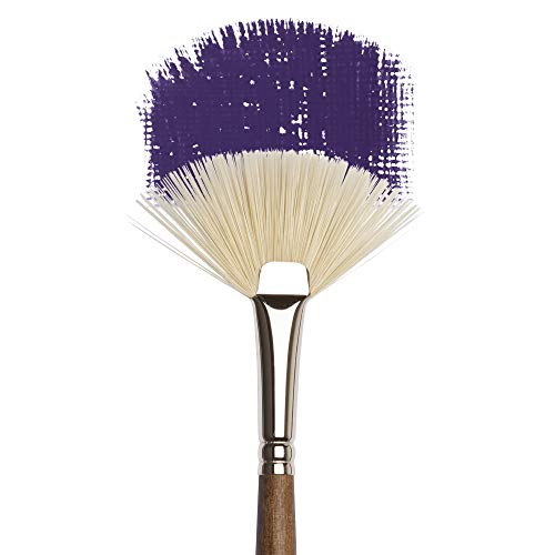 Winsor & Newton Artists' Oil Synthetic Brush, Fan #6 - style: Fan #6