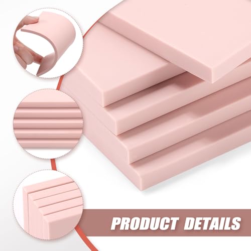 Bobblebro Linocut Kit for Printmaking with 5PCS 4"x6" Soft Rubber Linoleum Blocks, Brayer & Carving Tools – Block Printing & Stamp Making Supplies for Beginners & Artists