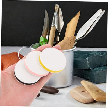 jojofuny 6pcs Carving Rubber Blocks for Stamps Easy Engraving and Printing Soft Texture for Detail Work for Artists and Craft Projects