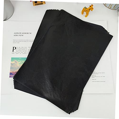 KONTONTY Graphite Carbon Transfer Paper 75 Sheets Tracing Paper for Art Projects