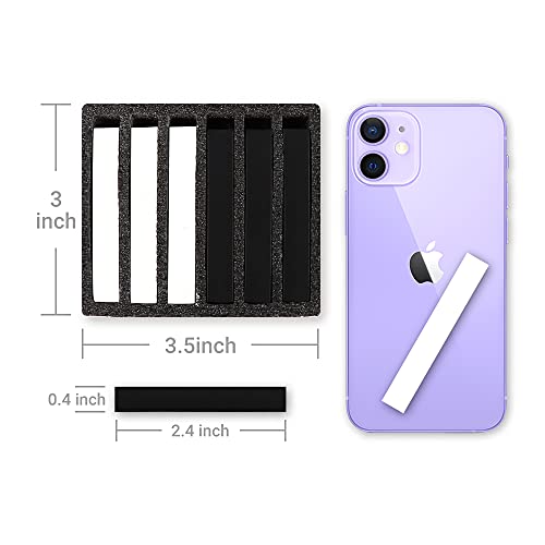 HA SHI Professional Soft Chalk Pastels for Adult Artists, Square Artist Grade Drawing Media, Black and White, 6 Sticks - color: Black & White (6 Sticks)