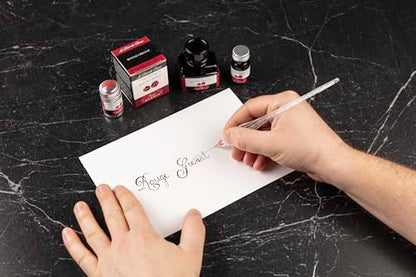Jacques Herbin 13029T - 30ml Bottle of Ink for Fountain Pens and Rollerball Pens - Rouge Grenat - color: Garnet Red, size: 1 fl oz