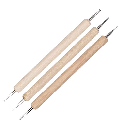 25 - Piece Ceramic Pottery Tools Set, Clay Sculpting Tools for Handbuilding and Wheel Throwing, Stainless Steel + Wood + Silicone Clay Modeling Kit with Storage Bag for Artists, St