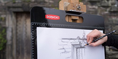 Derwent Sketching Pencils, 4mm Core, Metal Tin, 6 Count (0700836) - size: 6 Count (Pack of 1)
