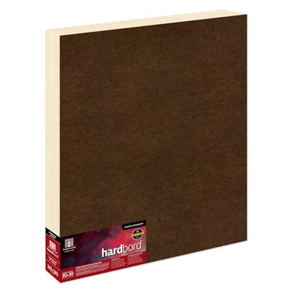 Ampersand Art Supply Hardboard Wood Painting Panel: Museum Series Hardbord, 30" x 30", 2 Inch Cradled Profile - color: 2 Inch Cradled Profile, size: 30" x 30"