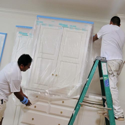 Easy Mask Premium Masking Film, 72-inch x 90-feet - size: 72" x 90', style: 72" X 90'