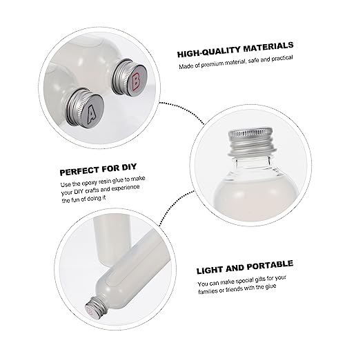 DOITOOL 600g Liquid Silicone Mold Making Kit Translucent Ab Glue for Unique Crafts Projects for Art Home Decor