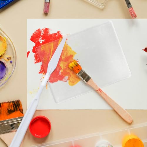 TABLETREANDS Gel Printing Plate: 7x5" A5 Gel Plate - Reusable Printing Board for Art Journaling Scrapbooking Card Making and Monoprinting Supplies