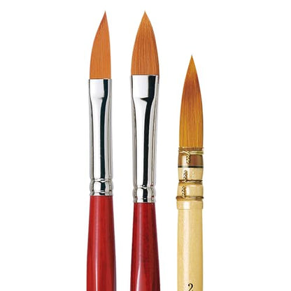 da Vinci Brushes 4252DV Watercolor Brush Set, Quill Size 2, Slant Size 10, Oval Size 12, Black 3 Each - style: Cosmotop Spin Watercolor Snap Box Set