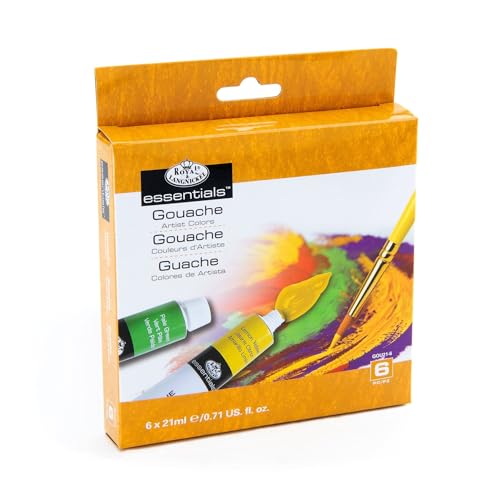 Royal & Langnickel Gouache Color Artist Tube Paint, 21ml, 12-Pack - size: 8.52 Fl Oz (Pack of 1)