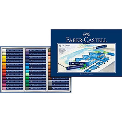 Faber-Castell Oil/Pastel Chalk Pack of 36, Multicoloured, 36 stück (1er Pack)