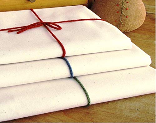 Mybecca Fine Arts Unprimed Cotton Canvas, 5 yds x 62" (Fold Pak) - size: 5 YARDS