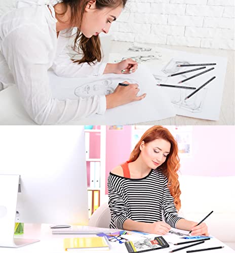MARTCOLOR Drawing Sketching Pencils Set, 12 Pack Graphite Pencils(14B - 2H), Ideal for Drawing Art, Sketching, Shading, Artist Pencils for Beginners & Pro Artists
