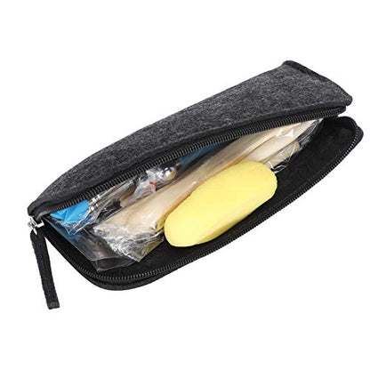 25 - Piece Ceramic Pottery Tools Set, Clay Sculpting Tools for Handbuilding and Wheel Throwing, Stainless Steel + Wood + Silicone Clay Modeling Kit with Storage Bag for Artists, St