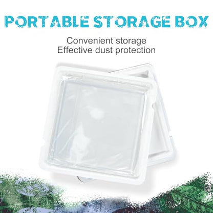 Vollence 12" X 12" Gel Printing Plate for Art Press – Reusable Square Art Plate for Monoprinting and Craft Use - size: 12" x 12"