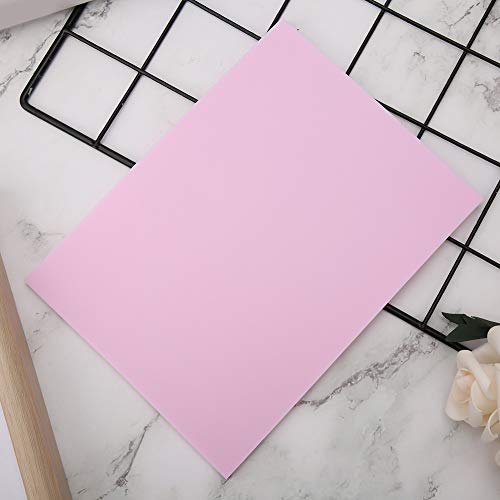Craft Foam Stamp Block for DIY Rubber Stamping Artistic Carving Material Cards Scrapbooks Projects - color: Pink