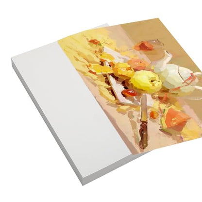 50 Sheets 16K Practice Gouache Paper 8" x 10" Thick 160GSM for Arts Beginners Painting Sketching Drawing Wet & Dry & Mixed Media Gouache Paint Papers Art Supplies - color: Gouache Paper-50 Sheets