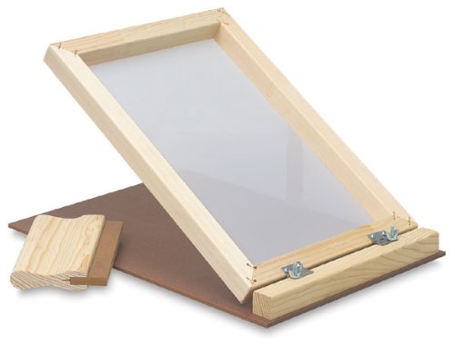 Standard Grade Screen Printing Unit - 10" x 14", Unit with 7" Squeegee