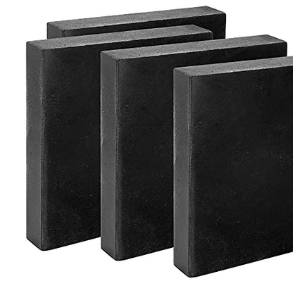 CHENTEC Rubber Bench Block Jeweler's Rubber Bench Block Rubber Stamping Block 6"x 6" (15CM x 15CM) - color: Rubber Block, size: 6" x 6"(15cmx15cm)