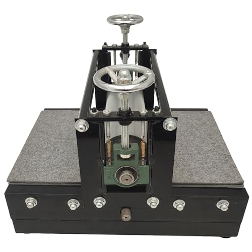 Maisutseb Tabletop Slab Roller for Printmaking 19.7 * 12.6in Manual Printmaking Machine | Uniform Pressure, 1.57in Adjustable Height, Durable Construction, Easy Operation