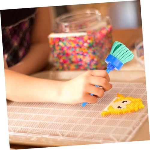 Lurrose 8Pcs Sponge Paint Rollers Set Kids Painting Rolls with Handle Foam Brayers for Drawing Graffiti Art Lessons Craft Projects 4.33In