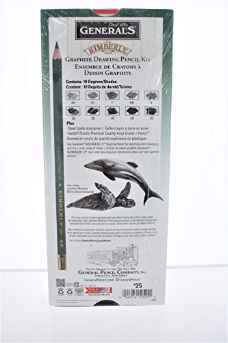 Kimberly Graphite Drawing Kit 12pcs-