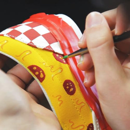 Angelus Acrylic Leather Paint, 1 Fl Oz, Black - Professional Flexible, Crack, Scratch, Peel Resistant Leather Paint for Shoes, Sneakers, Canvas, Furniture and Other Leather Projects | Professional Flexible, Crack, Scratch, Peel Resistant Leather Paint for