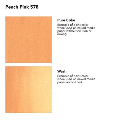 Fw Acrylic Artists Ink 1 Oz Flesh Tint - color: Peach Pink, size: 1 fl oz